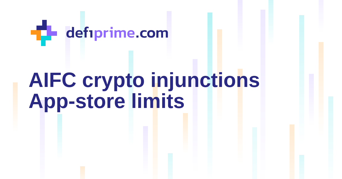 injonctions crypto à l'aifc : impact sur Coinbase et autres plateformes