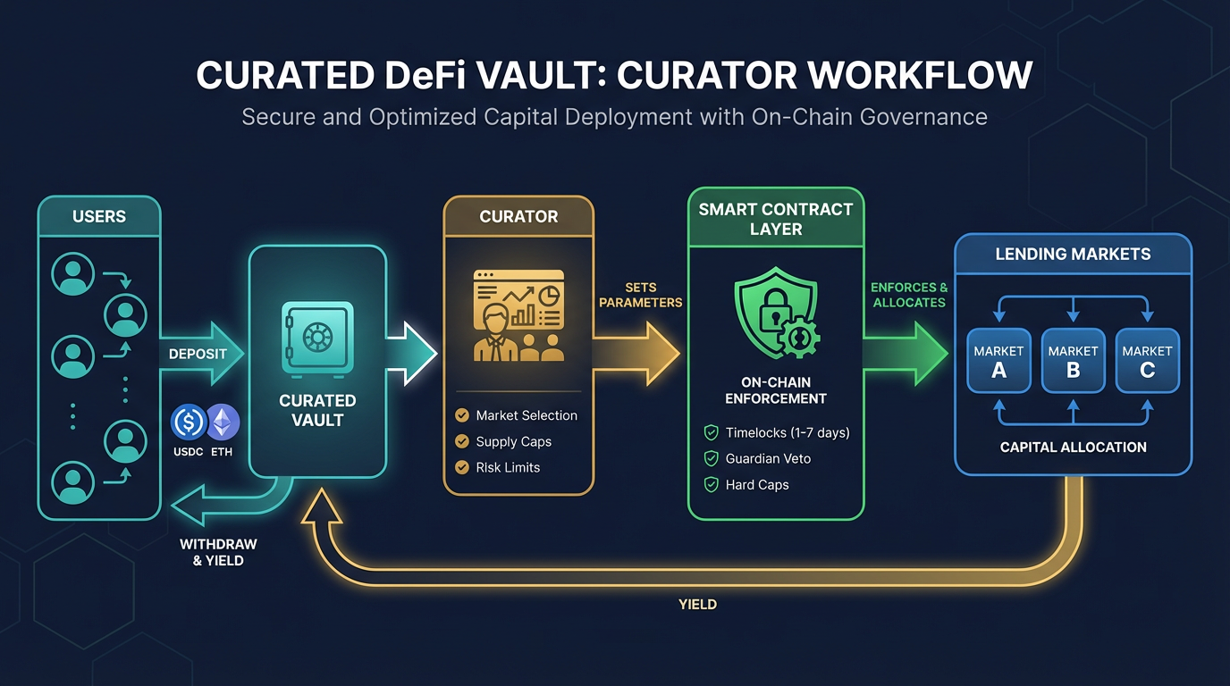 Curated DeFi Vault: Curator Workflow